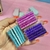 Grampos coloridos 26/6 com 1000 unidades BRW