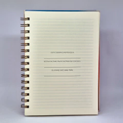 Caderno Capa dura- Ideias Maravilhosas | Coleção Sincerona - impressa design