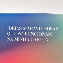 Caderno Capa dura- Ideias Maravilhosas | Coleção Sincerona na internet
