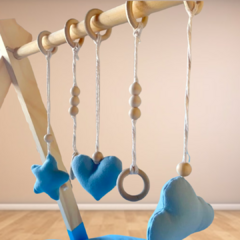 Gimnasio de bebé estilo nórdico - Abriles deco