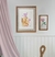 Imagem do Quadro Rosa - Vidro | Moldura em madeira