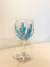 Taça de Gin Azul Turquesa