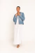 Jaqueta Jeans Bordada - comprar online