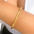 Bracelete Liso Banhado a Ouro 18k