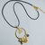 Colar Patuá Dourado -Banhado a Ouro 18k