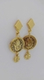 Brinco Mão de Fatima - Banhado a Ouro 18k na internet
