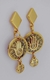 Brinco Mão de Fatima - Banhado a Ouro 18k - Everjoy Acessórios
