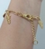 Pulseira Fisioterapia - Banhado a Ouro 18K na internet
