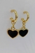 Brinco Argola Coração Pequeno - Banhado a Ouro 18k - Everjoy Acessórios