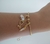 Pulseira Berloques Enfermagem - Banhado a Ouro 18k - comprar online