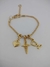 Pulseira Berloque Medicina - Banhado a Ouro 18k na internet