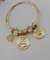 Bracelete Hoponopono - Banhado a Ouro 18k