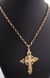 Colar Crucifixo Cruz Grande com Zircônias Prateado ou Dourado na internet