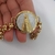 Pulseira Nossa Senhora Aparecida Resina Pérola - Banhada a Ouro 18k na internet
