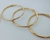 Bracelete Liso Banhado a Ouro 18k na internet