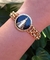 Pulseira Nossa Senhora Aparecida Escolha Cor - Banhada a Ouro 18k - Everjoy Acessórios