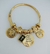 Bracelete Divindade Hoponopono - Entrego e Confio - Mão de Fatima