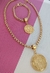 Conjunto Colar e Pulseira São Bento Banhado a Ouro 18k na internet