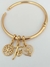 Bracelete Fé Espirito Santo - Banhado a Ouro 18k - comprar online