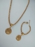 Conjunto Colar e Pulseira Arvore da Vida Banhado a Ouro 18k - Everjoy Acessórios