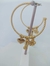 Brinco Argola Com Pingentes - Banhada a Ouro 18k - comprar online
