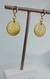 Argolinha Folheada a Ouro 18k Moeda Lira Italiana Tam G - Everjoy Acessórios