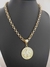 Colar Medalhão São Bento Corrente Elo Português - Banhado a Ouro 18k - comprar online