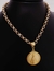 Imagem do Colar Nossa Senhora Aparecida Dourado - Banhado a Ouro 18k