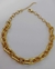 Colar Choker Celine Elo Torcido - Banhado a Ouro 18k - comprar online