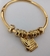 Bracelete Tudo Posso Naquele Que Me Fortalece - Banhado a Ouro 18k na internet