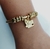Bracelete Tudo Posso Naquele Que Me Fortalece - Banhado a Ouro 18k - comprar online