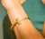 Bracelete Réplica Tiffany Dourado ou Prateado
