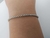 Pulseira Fina Lisa Para Berloque Banhada a Prata