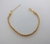 Pulseira Fina Lisa Para Berloque Banhada a Ouro 18k - comprar online