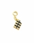 Chaveiro Argola Berloque Lip Bunny Liphoney Gloss Fran Franciny Banhado a Ouro 18k - comprar online