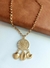 Colar Mandala Marítimo Fundo do Mar Banhado a Ouro 18k - comprar online