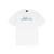 Camiseta Disturb Liquid Chrome T-Shirt In Off-White - S