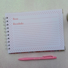 Caderno de Recados Chá de Cozinha na internet