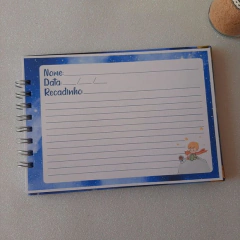 Caderno de Recados Chá de Bebê Pequeno Príncipe na internet