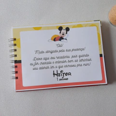 Caderno de Recados Aniversário Mickey - comprar online