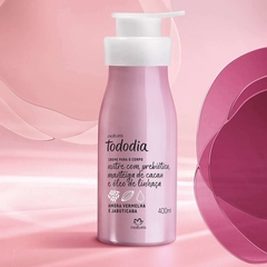 Creme Desodorante Nutritivo para o Corpo Tododia Amora Vermelha e Jabuticaba - 400 ml - comprar online