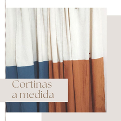 CORTINA DE BAÑO COMBINADA "SOFIA"