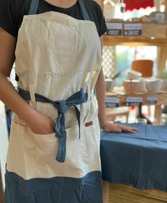 Delantal Combinado "Tokio" - Tienda Online de Manola Deco