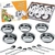 Conjunto Sobremesa 12 Peças Jogo Potes Colher Inox Cozinha na internet