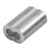 Bolsa con 50 casquillos dobles de aluminio, 3/16', FIERO - 48366 CAD-3/16