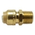 adaptador macho de bronce 1/2" - comprar en línea