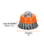 Carda copa 3' alambre trenzado grueso, eje M14, Truper - 17530 CT-608MX - Konstru Tools ® Ferreteria Orizaba Online