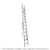 Escalera de extensión, tipo II, 20 peldaños, Truper - 16758 ESE-220