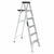 Escalera de tijera tipo III 5 escalones y bandeja, Truper - 16743 EST-35
