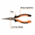 Pinza punta y corte 7' mango Comfort Grip, Truper Expert - 12348 T203-7X en internet